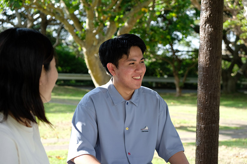 おしゃべり 学部長×学生